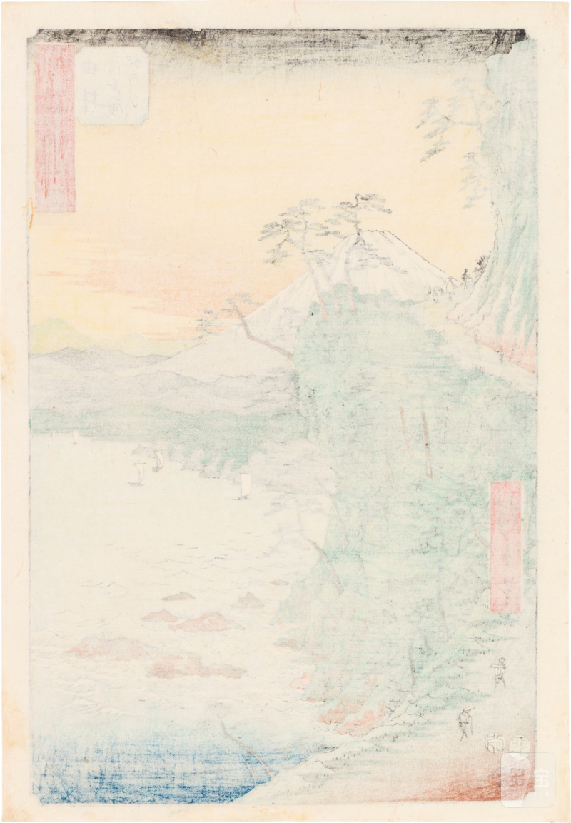 Utagawa Hiroshige (1797-1858) | The complete set of Famous Sights of the Fifty-three Stations (Gojusan tsugi meisho zue), also known as the Vertical Tokaido | Edo period, 19th century - 图36